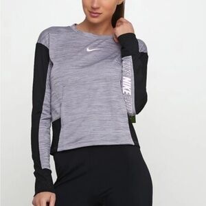Nike Dri Fit Long Sleeve Running Workout Top Women's Large
